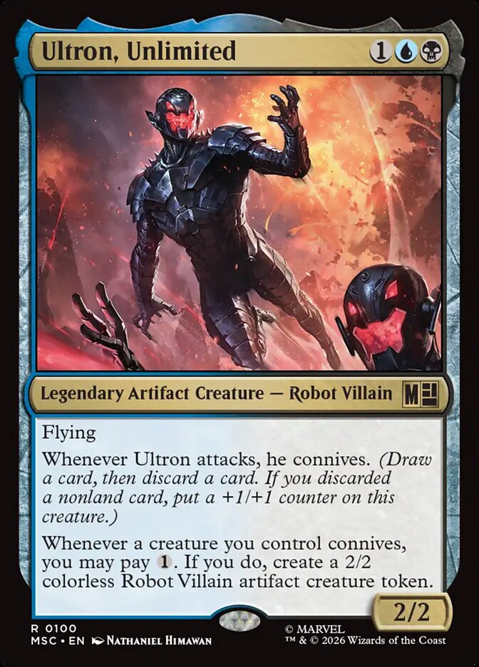 Ultron, Unlimited — Marvel Super Heroes Commander 100/866