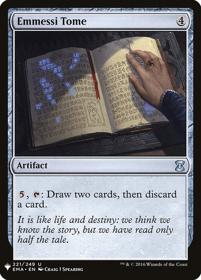 Emmessi Tome — The List EMA-221/5581