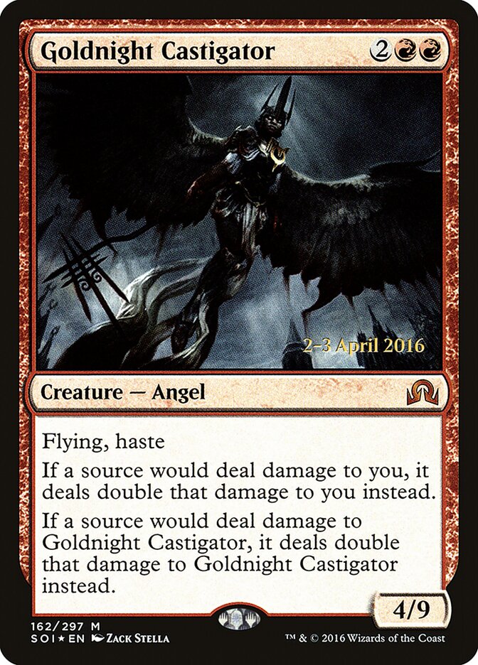 Goldnight Castigator — Shadows over Innistrad Promos 162s/89