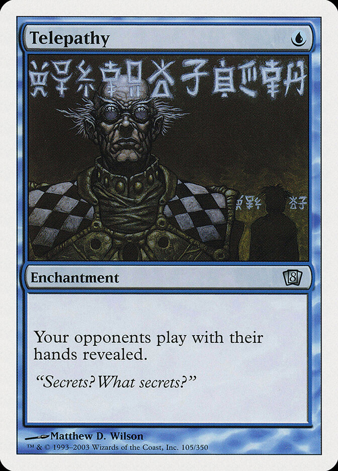 Telepathy — Eighth Edition 105/710