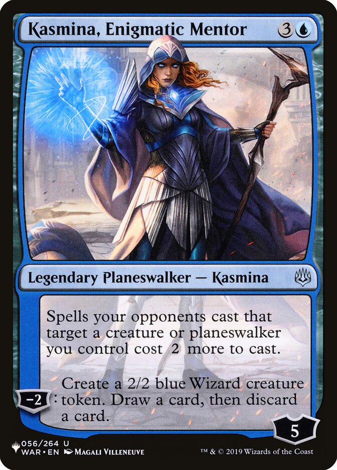 Kasmina, Enigmatic Mentor — The List WAR-56/5581