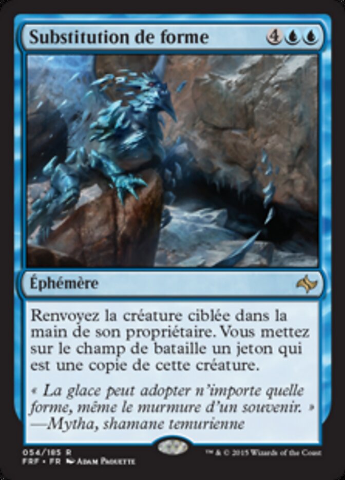 Substitution de forme — Fate Reforged 54/191