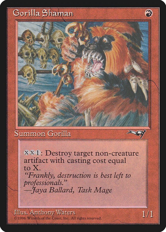Gorilla Shaman — Alliances 72a/199