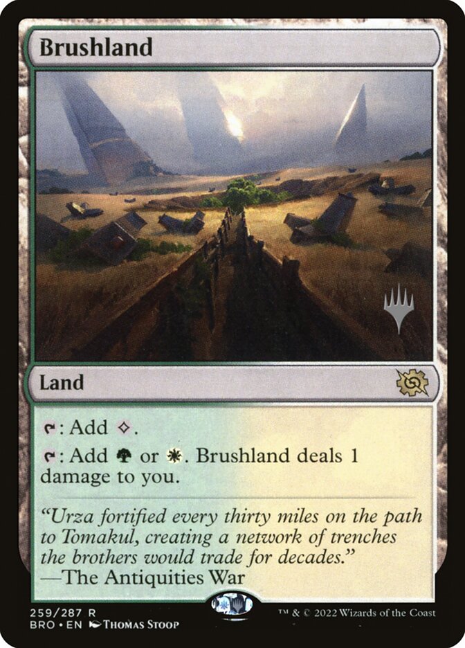 Brushland — The Brothers' War Promos 259p/171