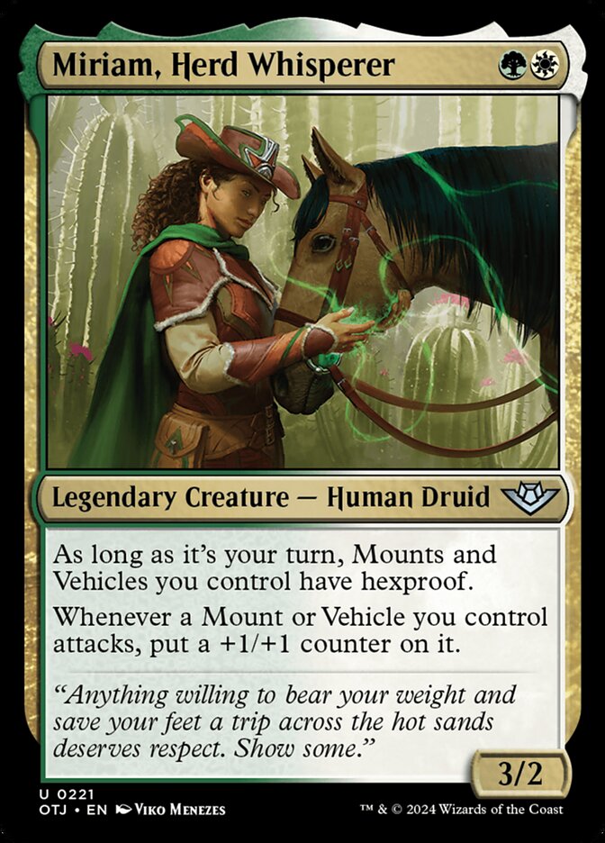 Miriam, Herd Whisperer — Outlaws of Thunder Junction 221/374