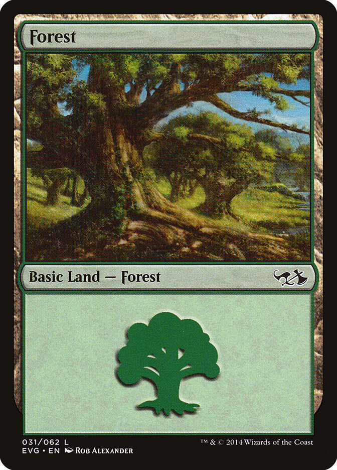 Forest — Duel Decks Anthology: Elves vs. Goblins 31/62
