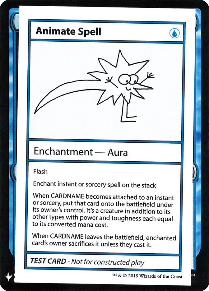 Animate Spell — Mystery Booster Playtest Cards 2019 16/121