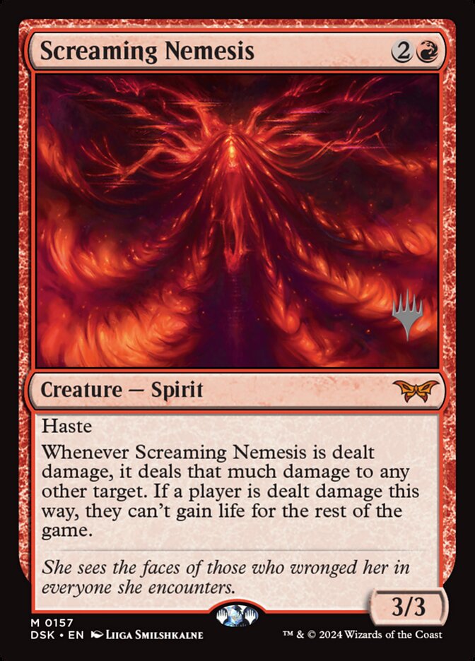 Screaming Nemesis — Duskmourn: House of Horror Promos 157p/160