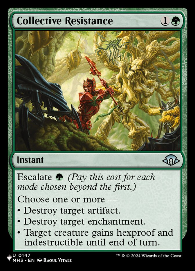 Collective Resistance — The List MH3-147/5581