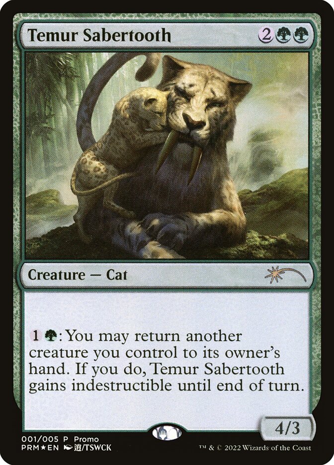 Temur Sabertooth — Year of the Tiger 2022 1/5