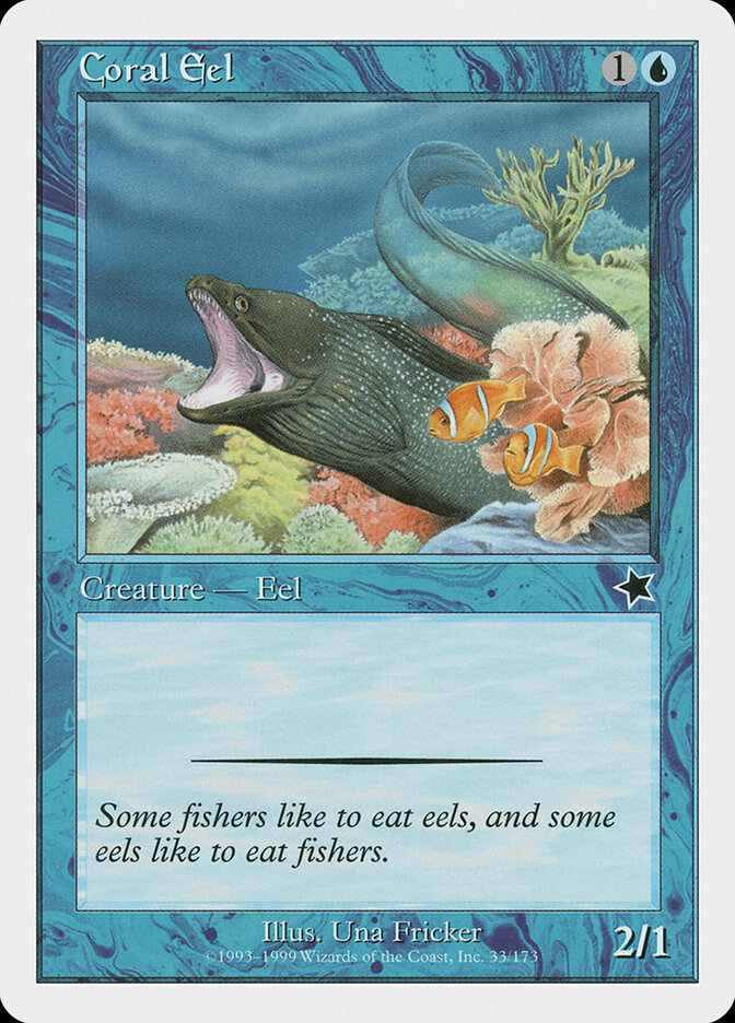 Coral Eel — Starter 1999 33/173