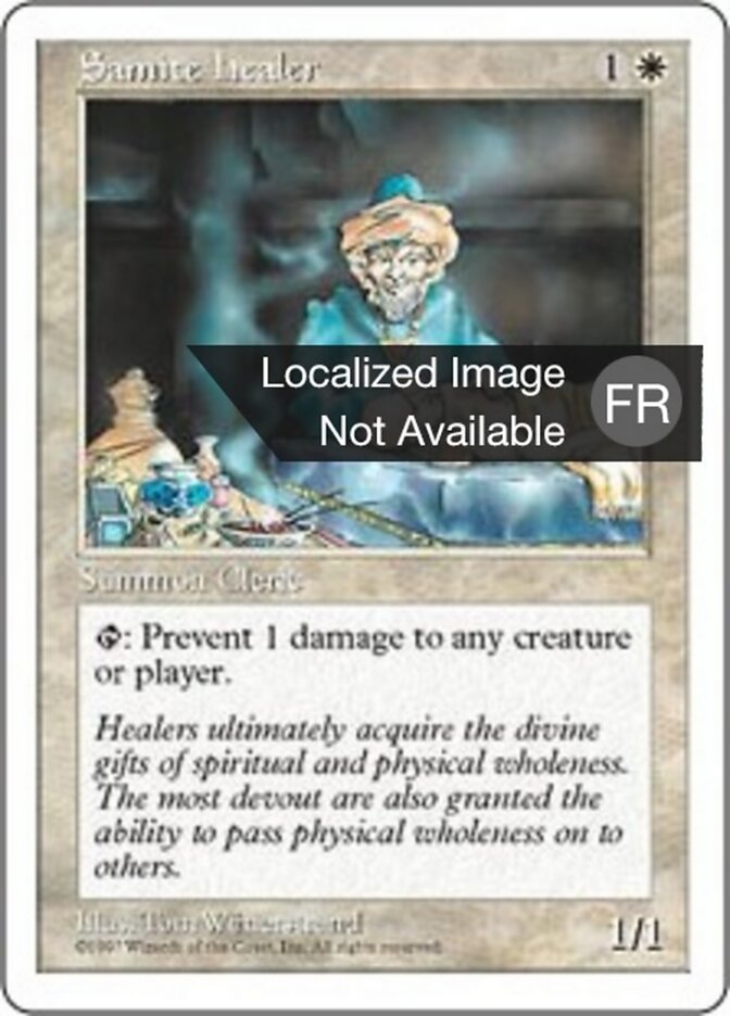 Guérisseur sanctif — Fifth Edition 58/455