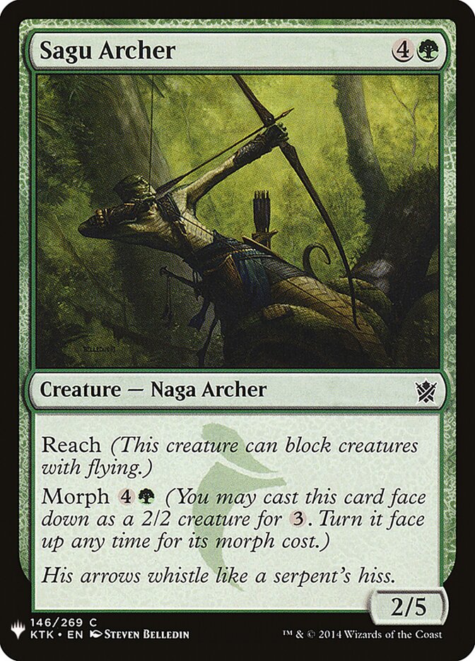 Sagu Archer — The List KTK-146/5581