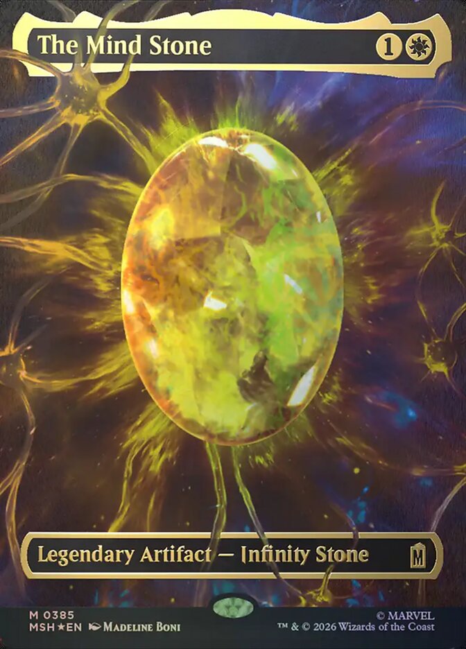 The Mind Stone — Marvel Super Heroes 385/453