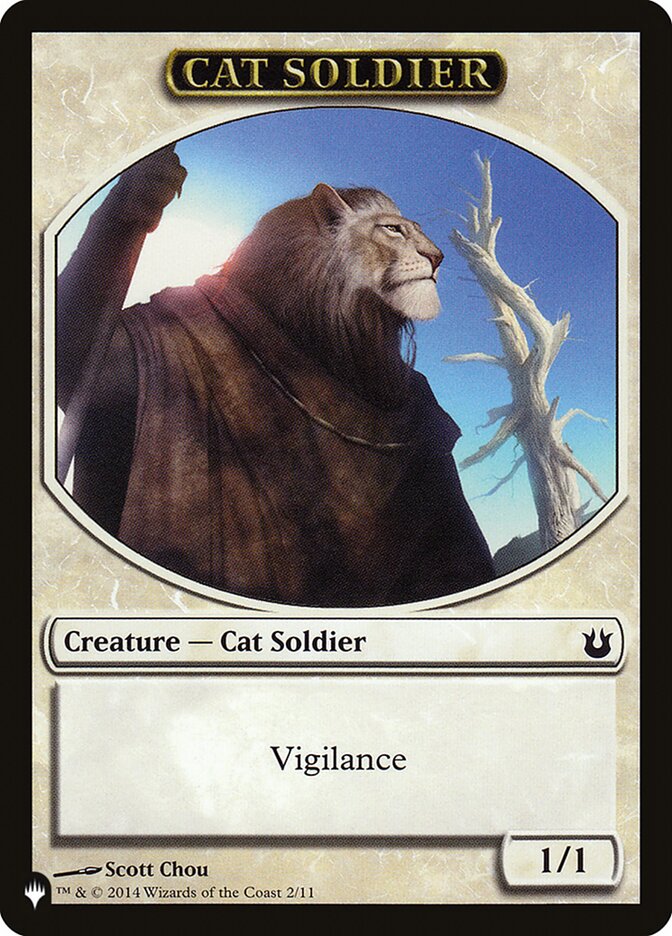Cat Soldier — The List TBNG-2/5581