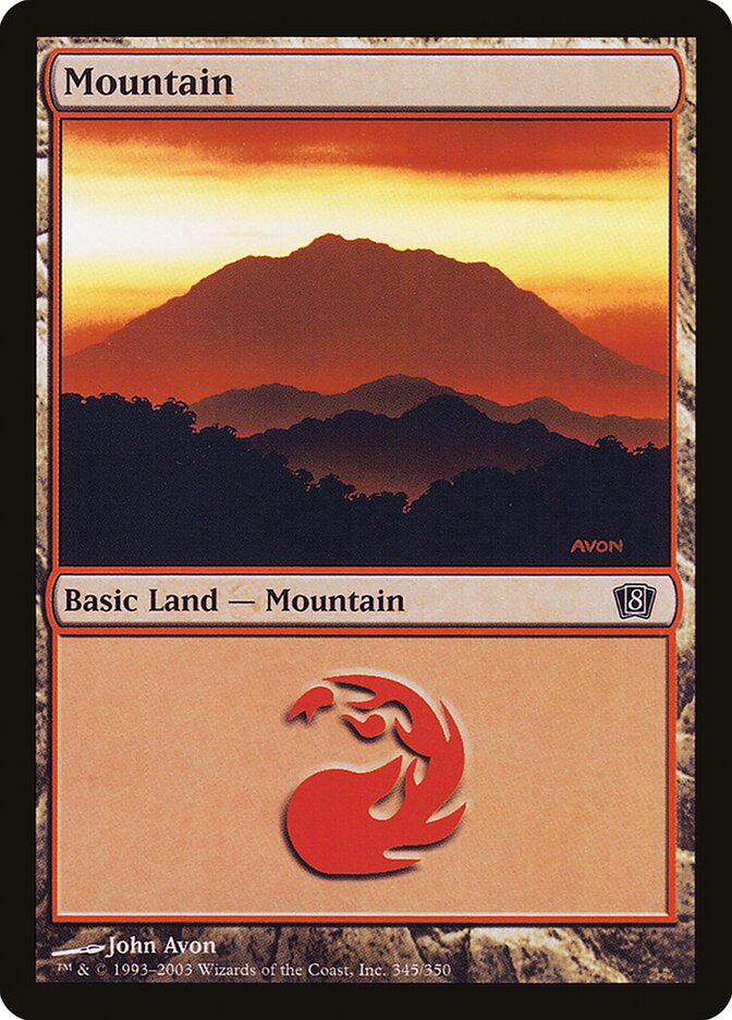 Mountain — Eighth Edition 345★/710