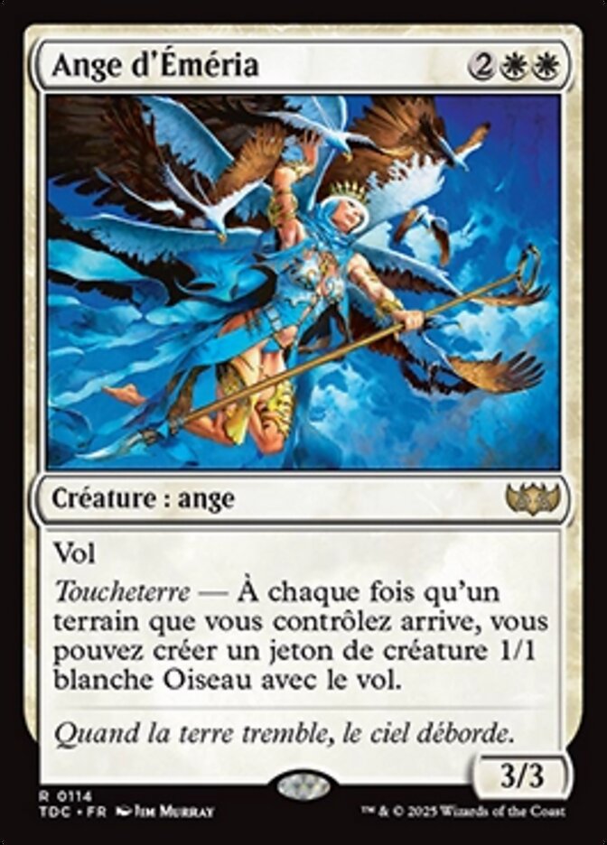 Ange d'Éméria — Tarkir: Dragonstorm Commander 114/413