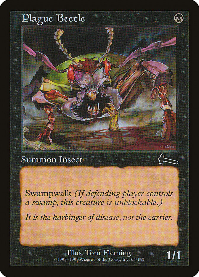 Plague Beetle — Urza's Legacy 64/143