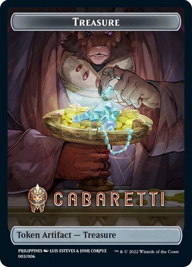Treasure — Streets of New Capenna Southeast Asia Tokens 3/6