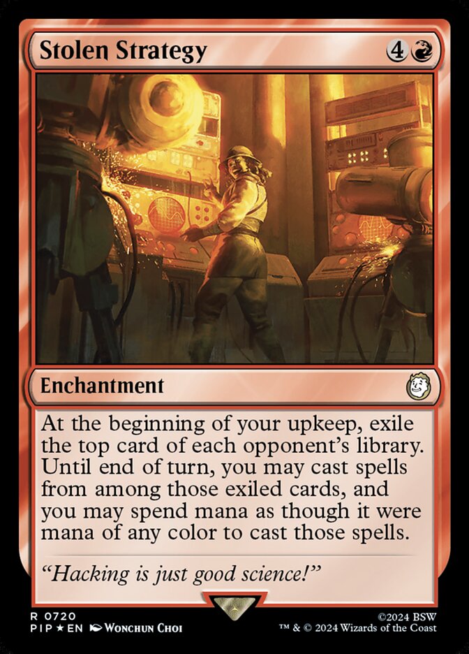 Stolen Strategy — Fallout 720/1068