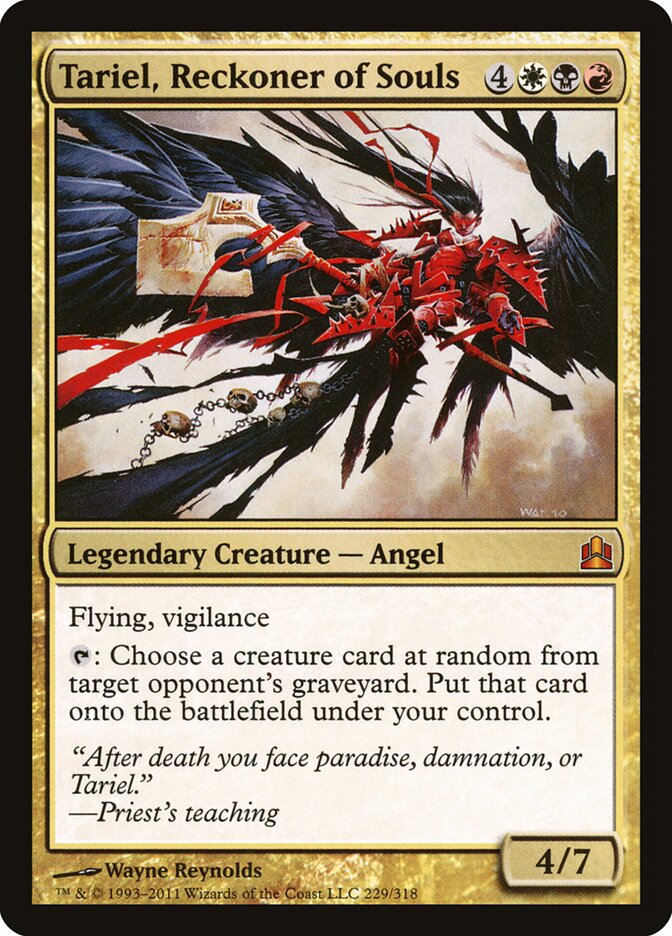 Tariel, héliaste d'âmes — Commander 2011 229/318