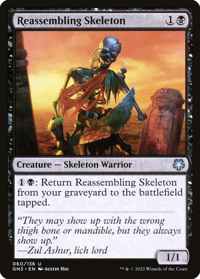 Reassembling Skeleton — Game Night: Free-for-All 60/135