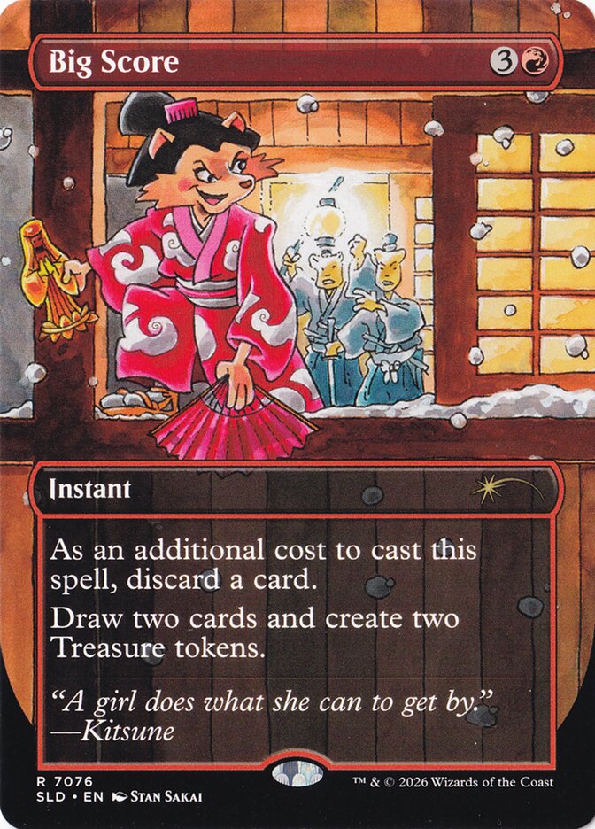 Big Score — Secret Lair Drop 7076/2754