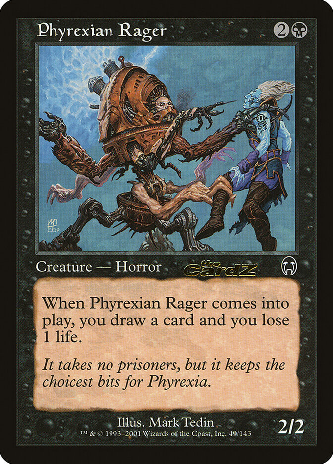 Phyrexian Rager — Media and Collaboration Promos 2000-5/107