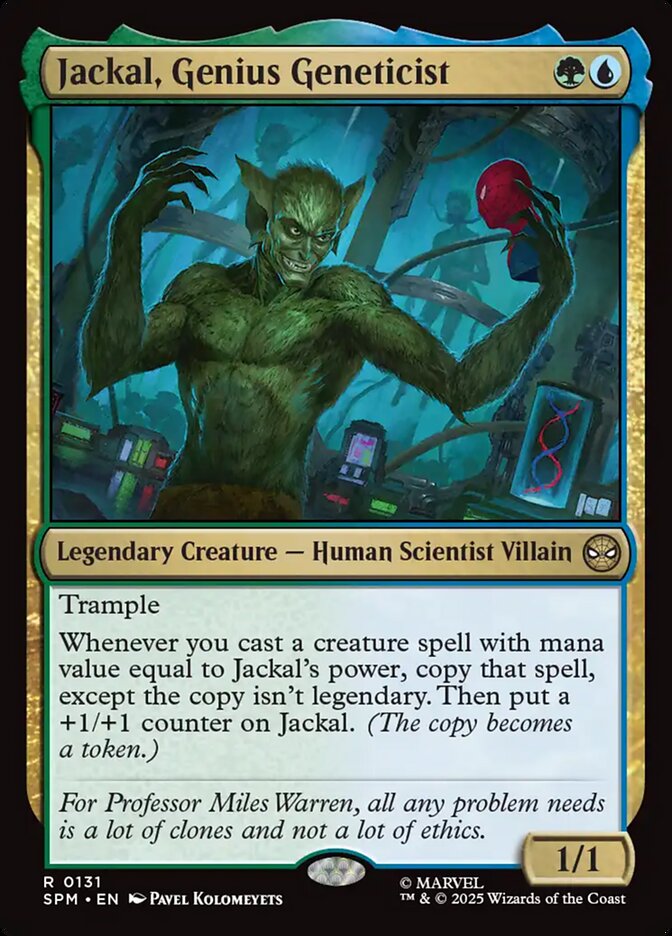 Jackal, Genius Geneticist — Marvel's Spider-Man 131/286