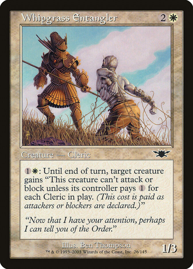 Whipgrass Entangler — Legions 26/145