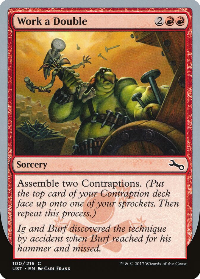 Work a Double — Unstable 100/268