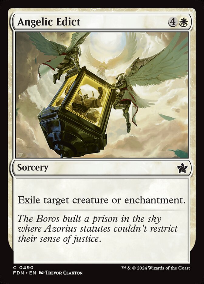 Angelic Edict — Foundations 490/771