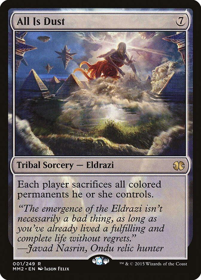 All Is Dust — Modern Masters 2015 1/249