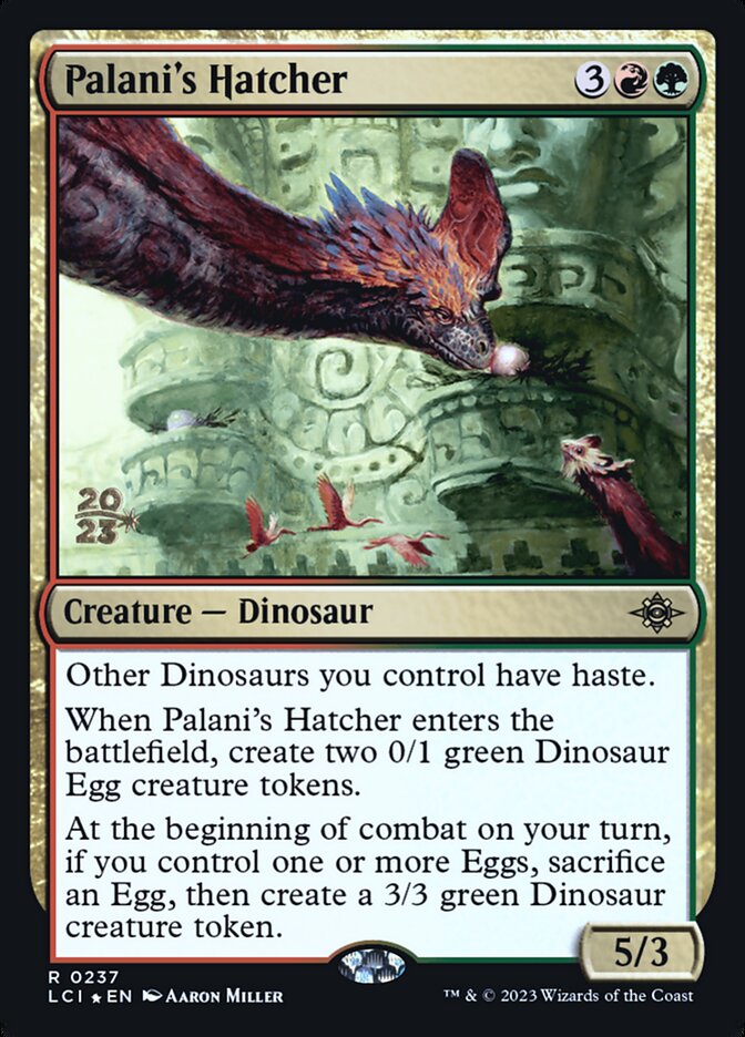 Palani's Hatcher — The Lost Caverns of Ixalan Promos 237s/136