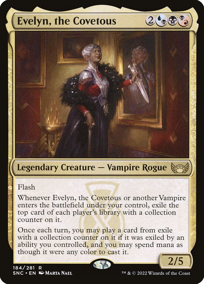 Evelyn, the Covetous — Streets of New Capenna 184/513