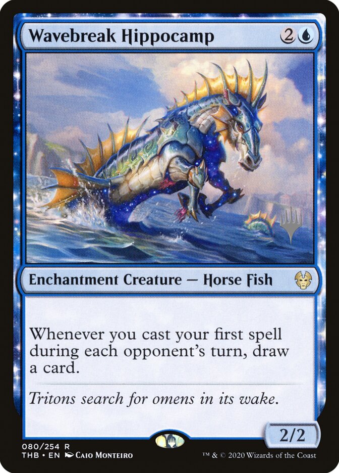 Wavebreak Hippocamp — Theros Beyond Death Promos 80p/137