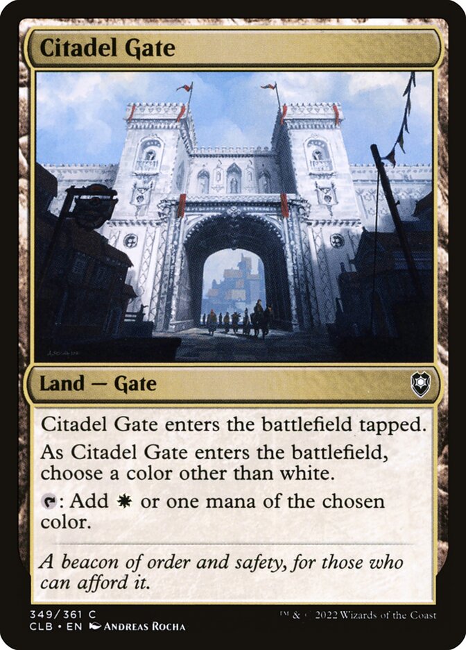 Citadel Gate — Commander Legends: Battle for Baldur's Gate 349/936