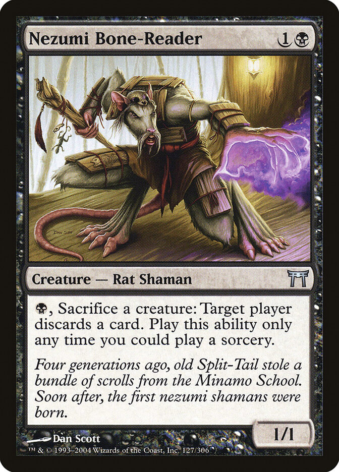 Nezumi Bone-Reader — Champions of Kamigawa 127/307