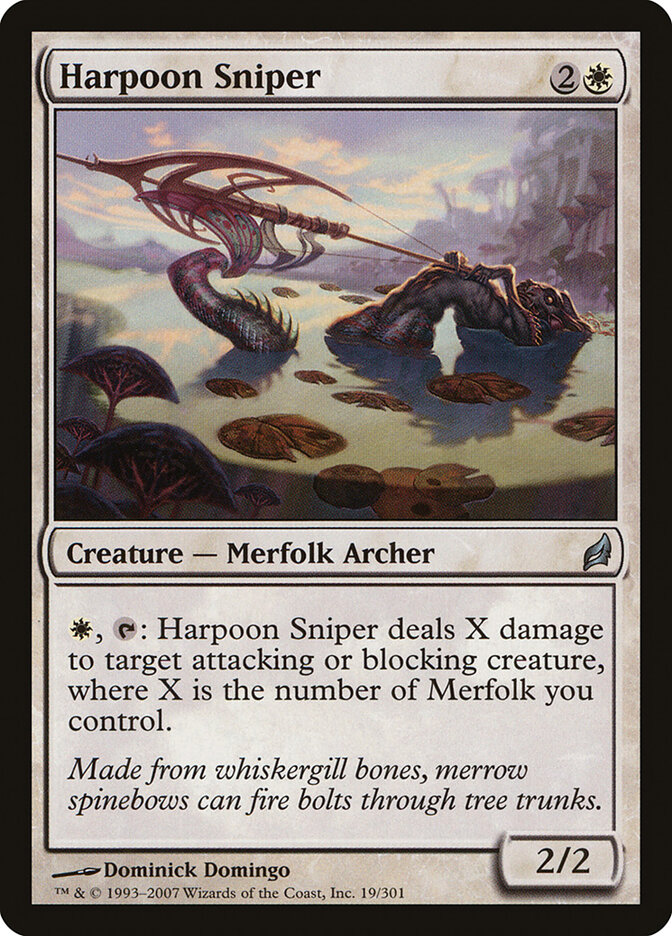 Harpoon Sniper — Lorwyn 19/301