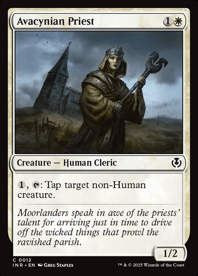 Avacynian Priest — Innistrad Remastered 12/495