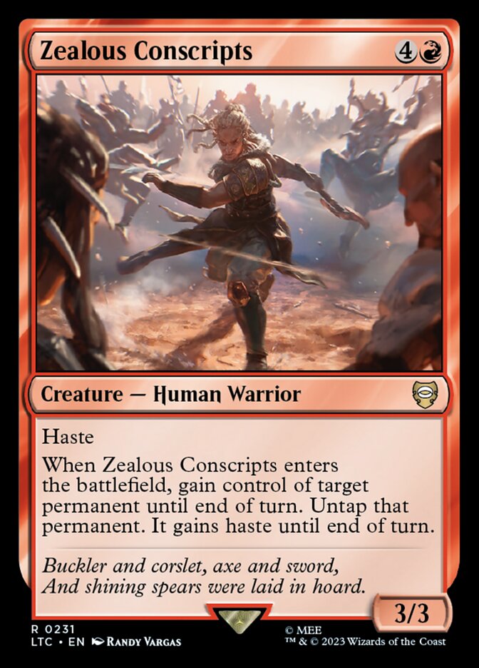 Zealous Conscripts — Tales of Middle-earth Commander 231/591