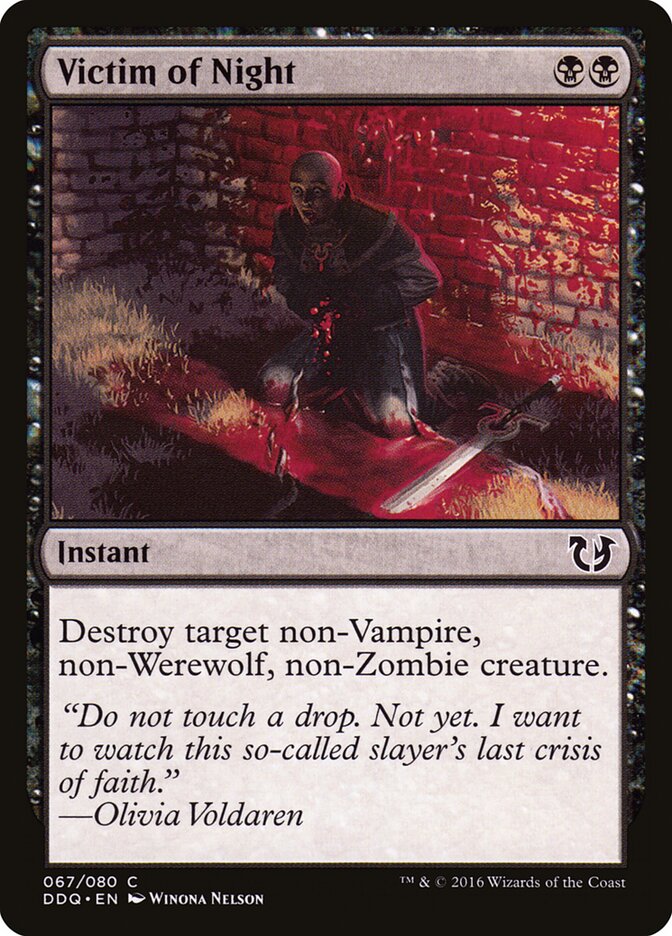 Victim of Night — Duel Decks: Blessed vs. Cursed 67/80