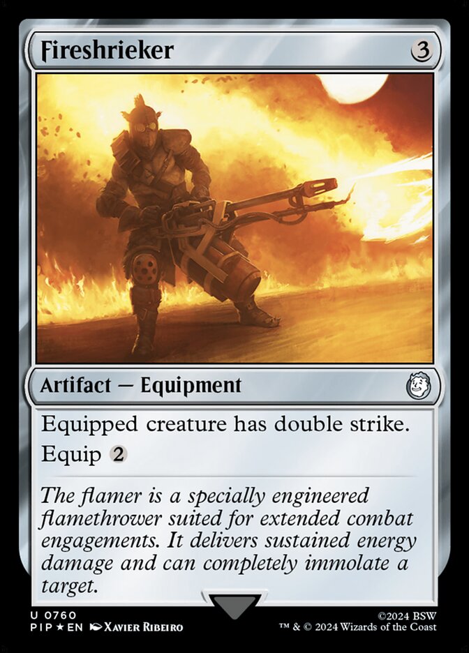 Fireshrieker — Fallout 760/1068