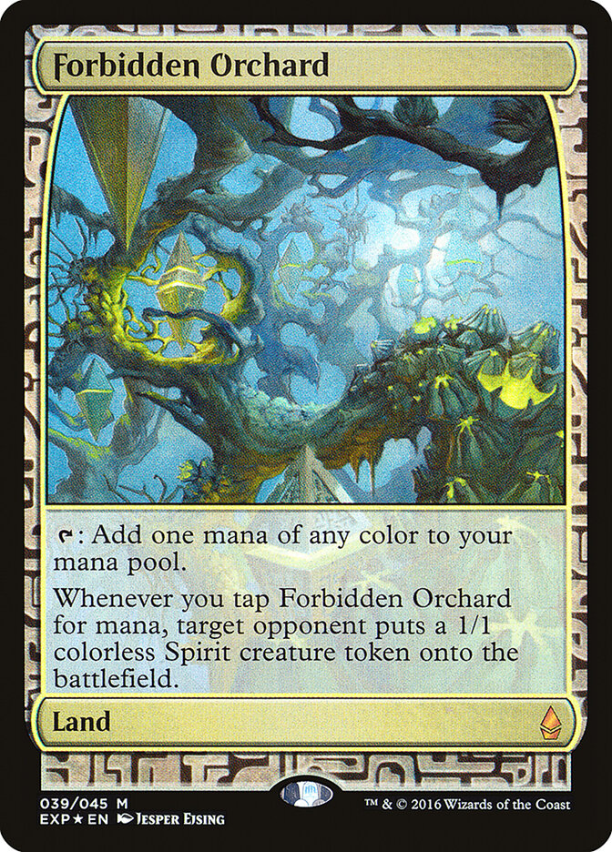 Forbidden Orchard — Zendikar Expeditions 39/45