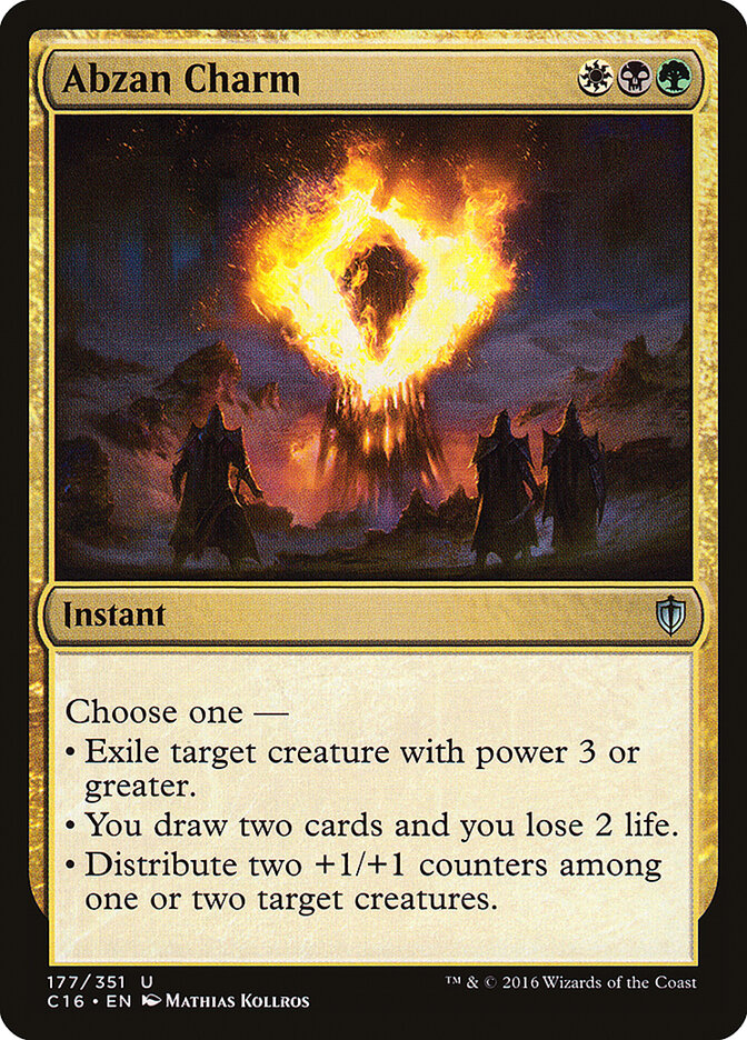 Abzan Charm — Commander 2016 177/351