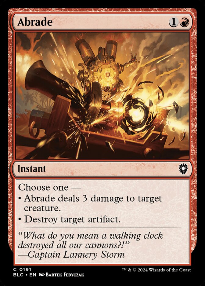 Fissuration — Bloomburrow Commander 191/356