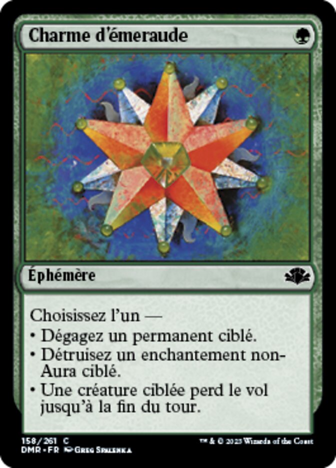 Charme d'émeraude — Dominaria Remastered 158/457