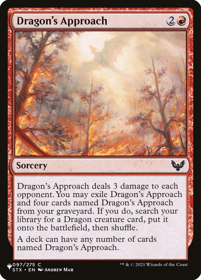 Dragon's Approach — The List STX-97/5581
