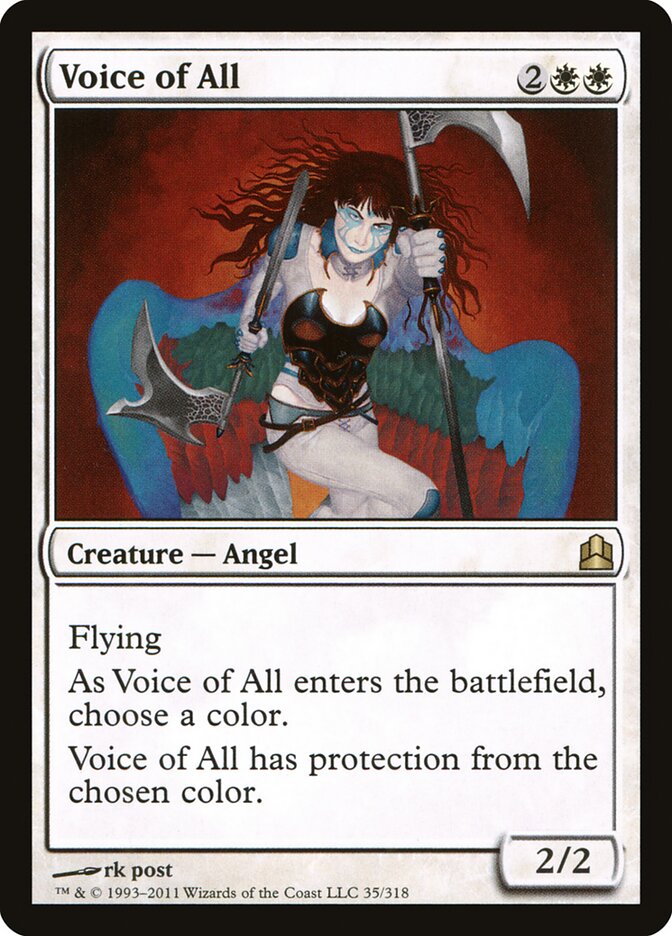 Voice of All — Commander 2011 35/318