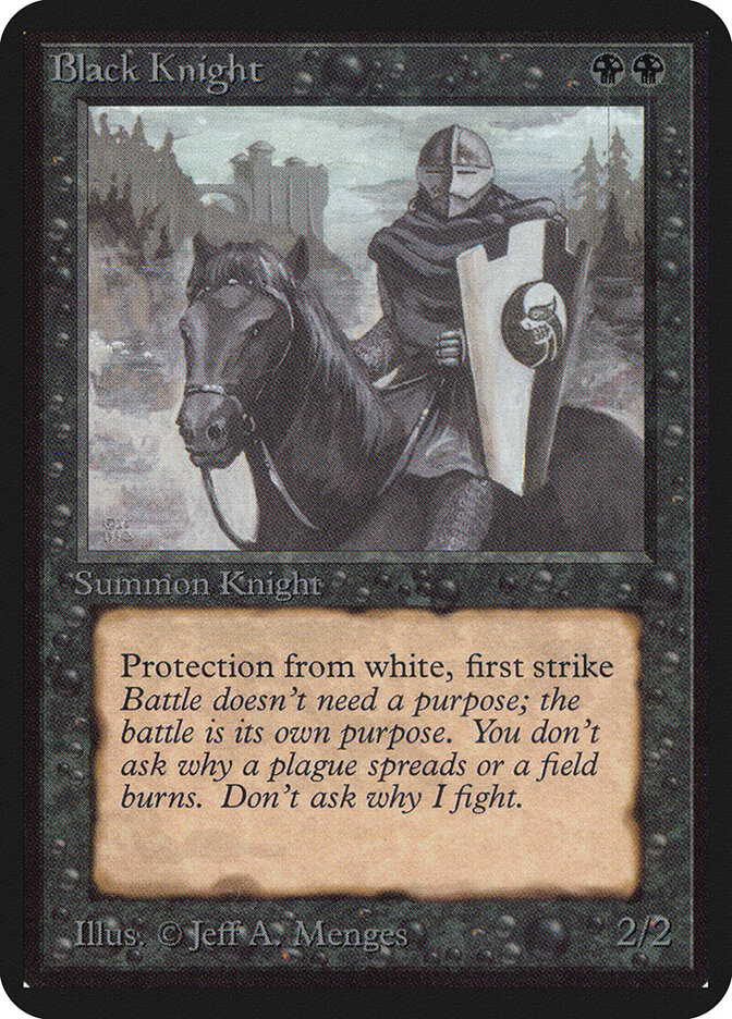 Black Knight — Limited Edition Alpha 94/295